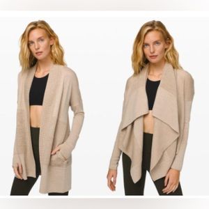 Lululemon Sit in Lotus Cardigan